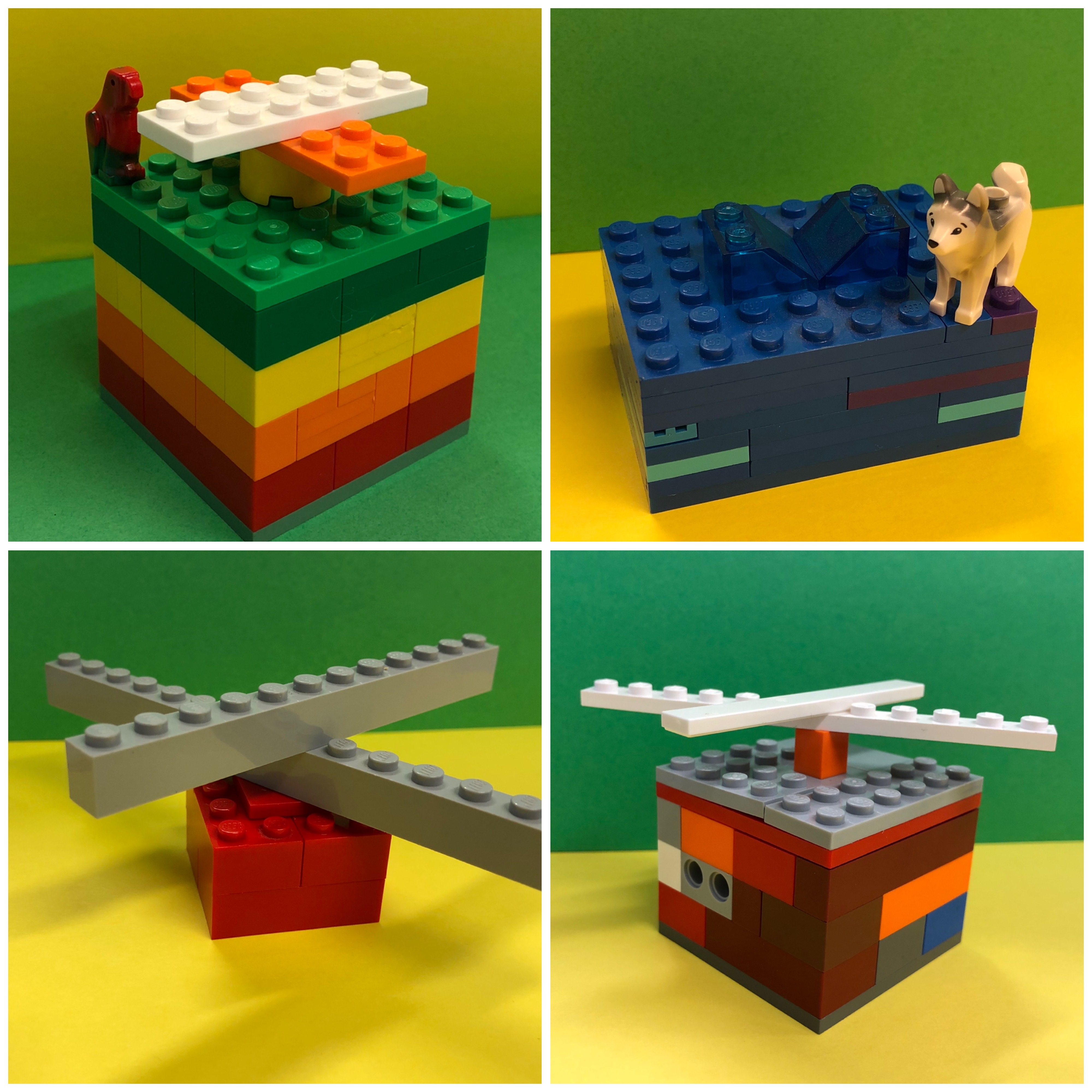 4 Lego presents 4 Lego presents